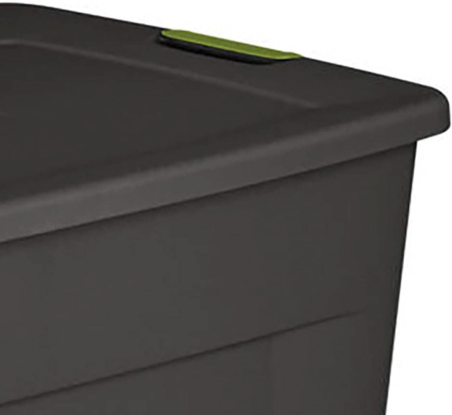 Sterilite 4-Pack Extra Large Storage Bins with Lids, 35 Gallon Gray Plastic Tote Containers for Home Organization, Garage Storage & Moving Supplies