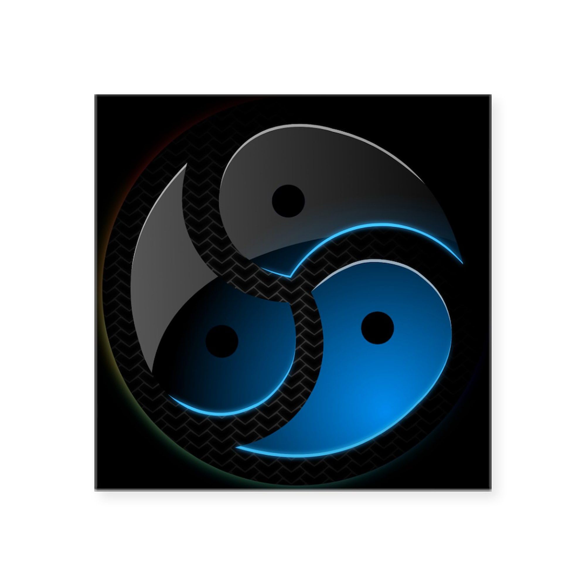 BDSM Sticker - Square Car Decal for Bumpers & Laptops