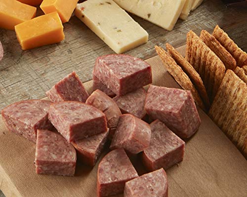 Premium Burgers' Smokehouse Sausage Gift Box - Assorted Flavors Gourmet Meat Snacks for BBQ, Camping & Gifting | Perfect for Holidays, Parties & Outdoor Adventures
