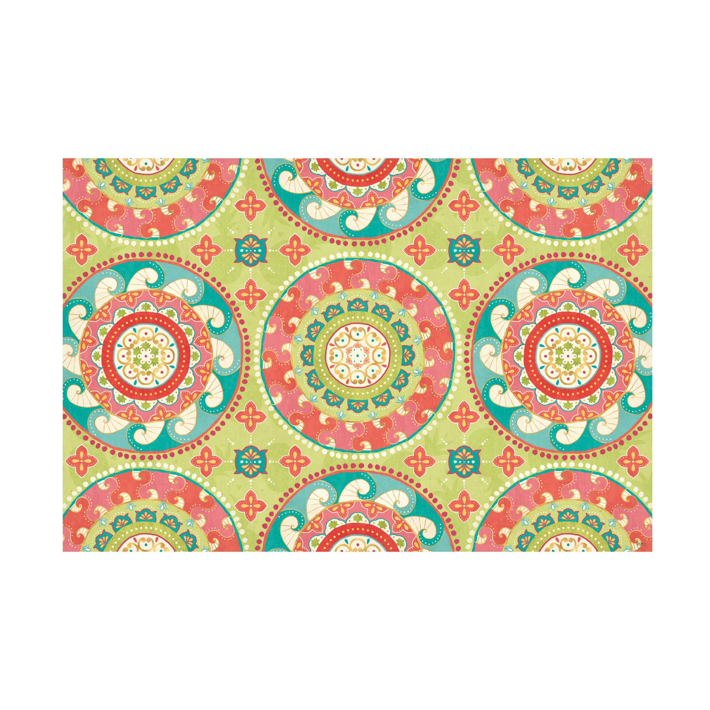 Fun in the Sun VII by Veronique Charron - Premium Canvas Wall Art for Beach House Decor, Living Room & Bedroom - Trademark Fine Art Collection