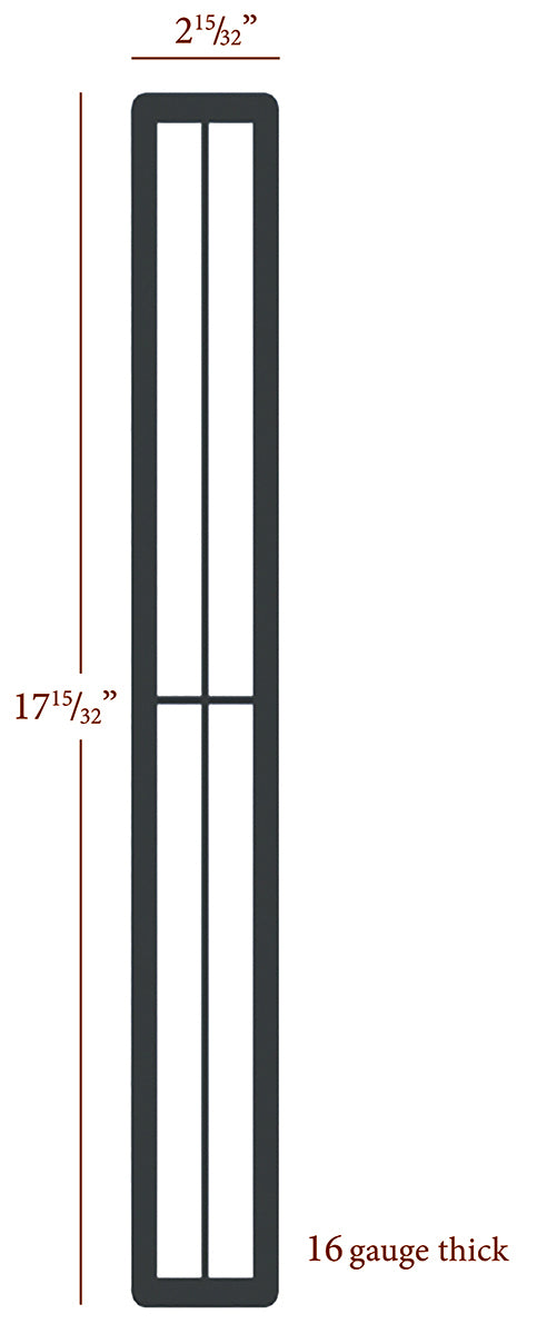 Fast Snap Farmhouse Modern Metal Inlay - Durable Cabinet Hardware for Kitchen & Bathroom Renovation | Perfect for DIY Home Decor Projects