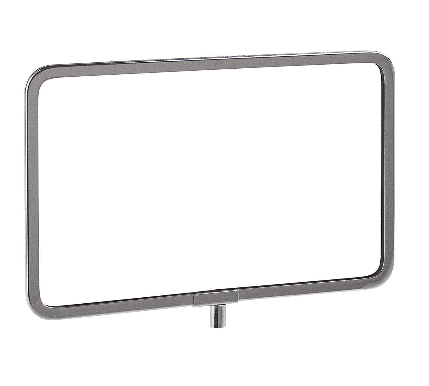 20 Pack Chrome Frame Magnetic Sign Holders - 7