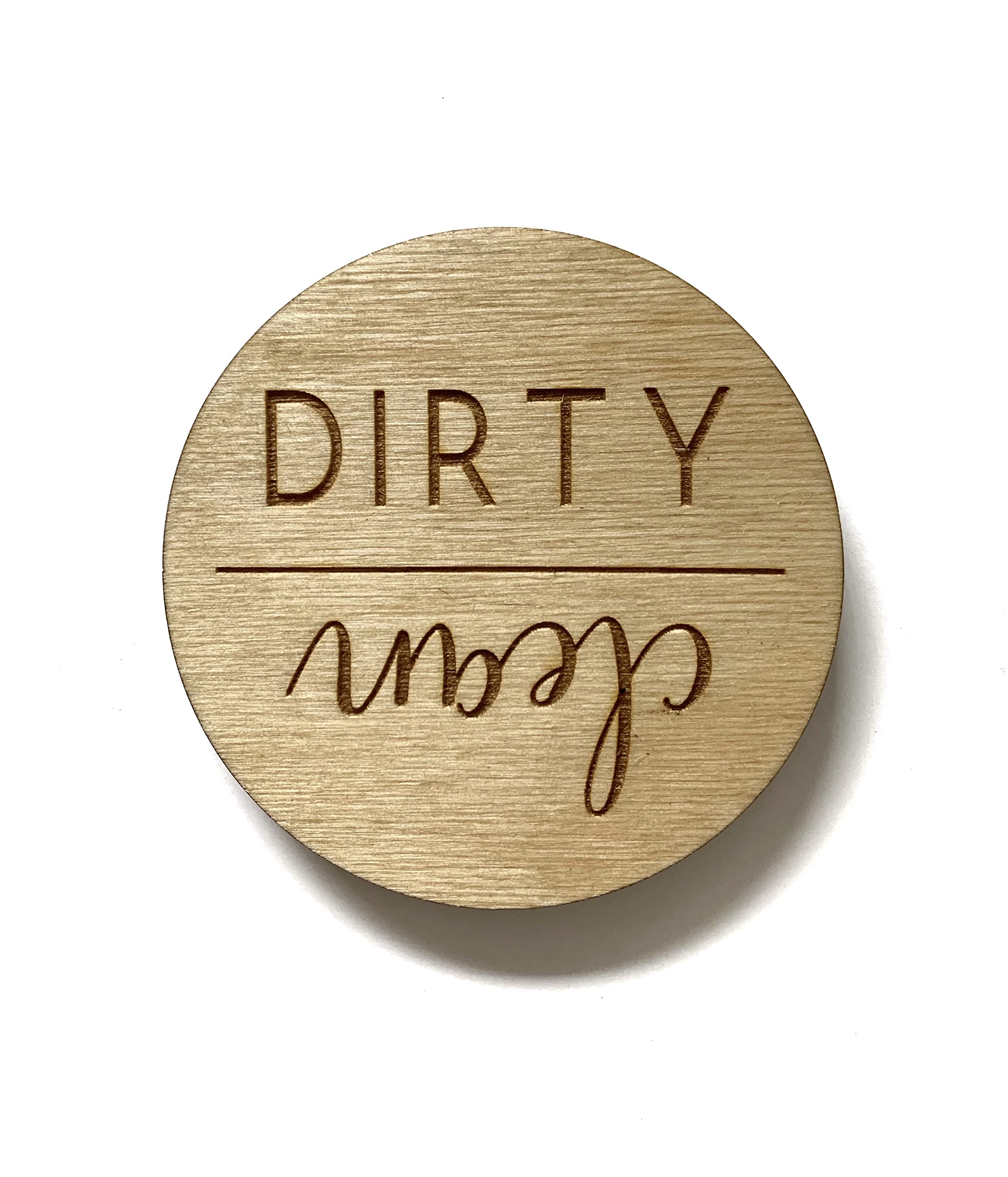 Trendy Dishwasher Magnet Clean Dirty Sign Indicator - Kitchen & Refrigerator Magnetic Labels for Dishwasher Status - Bonus Kitchen Organization Storage Magnets - Perfect for Home, Office, and Restaurant Use