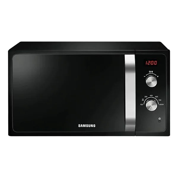 Samsung MS23F300EEK 23L Solo Microwave Oven - Compact Black Countertop Microwave for Small Kitchens, Dorms & Offices | Fast Cooking & Reheating | 800W Power