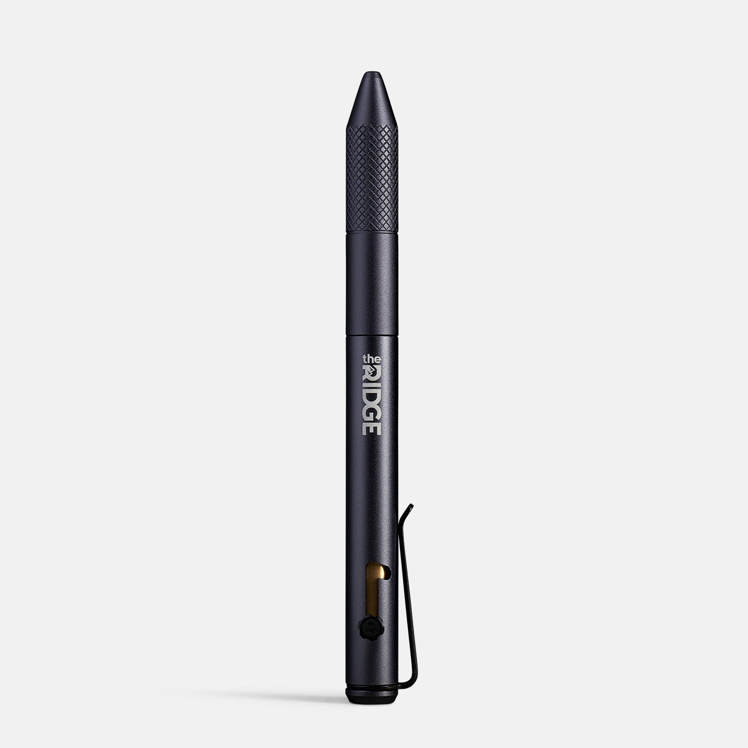 Ridge Bolt Action Pen - Gunmetal Finish - Premium Tactical Writing Tool for EDC, Outdoor, and Office Use