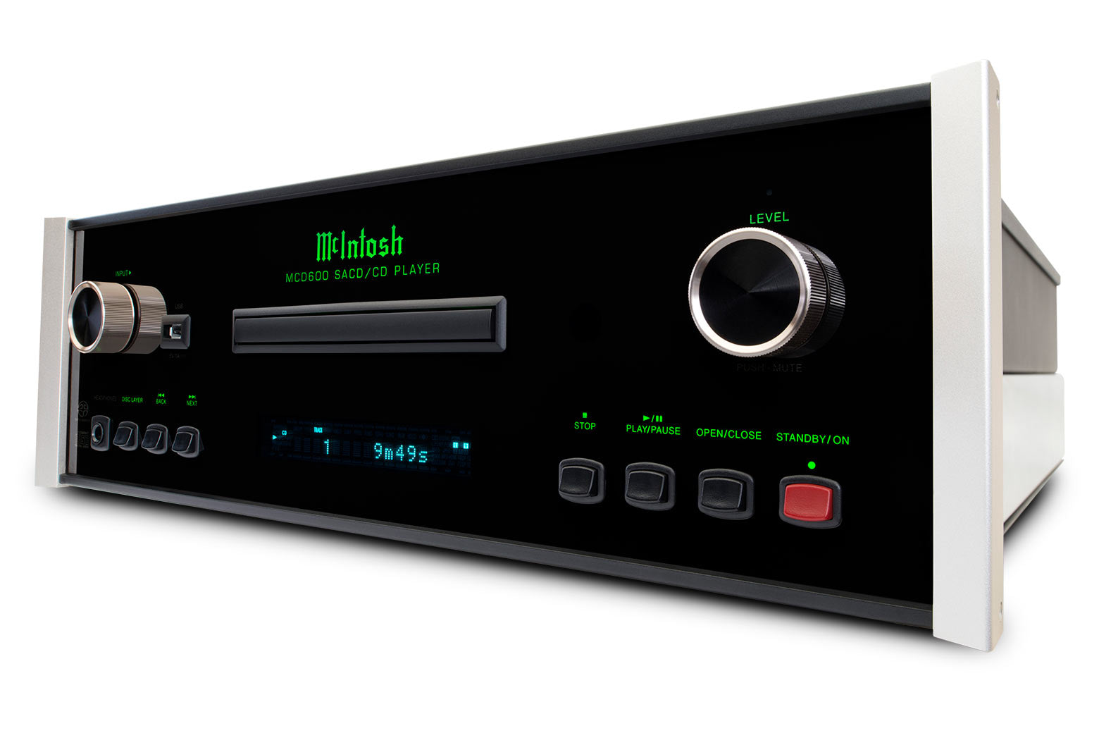McIntosh MCD600 High-End SACD/CD Player - Audiophile Quality for Home Theater & Music Listening - Perfect for Hi-Fi Systems & Luxury Audio Setups