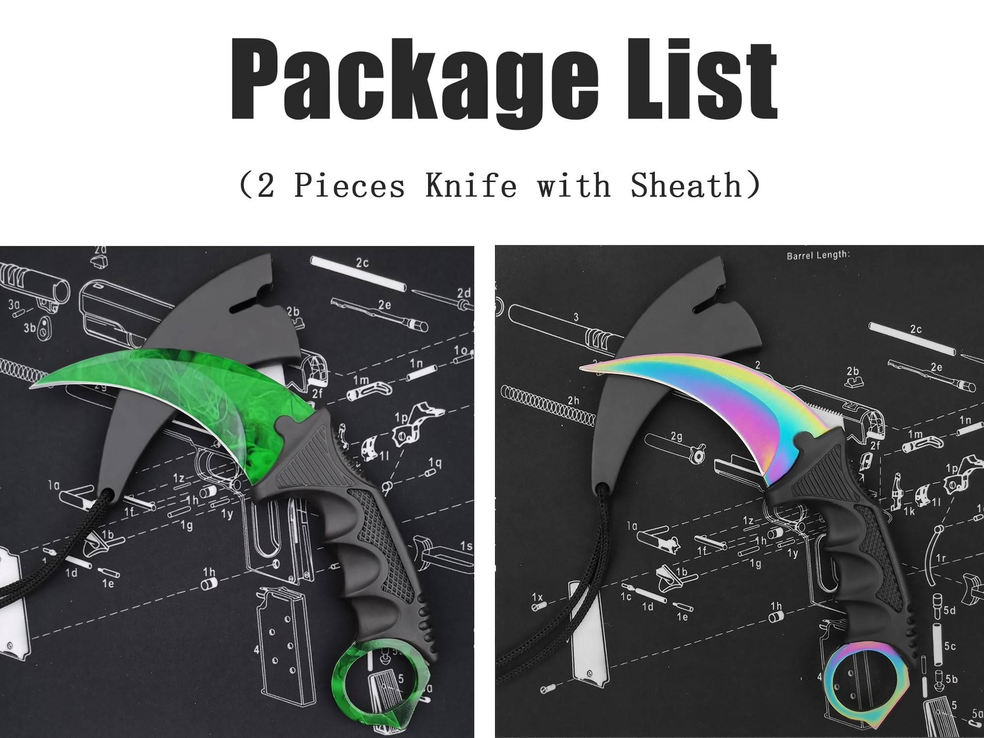 ZLIXING 2-Piece Camping Tool Set - Survival Gear & Cool Gadgets for Men - Perfect Gift for Outdoor Enthusiasts, Hikers & Adventurers - Ideal for Camping, Hiking & Emergency Preparedness