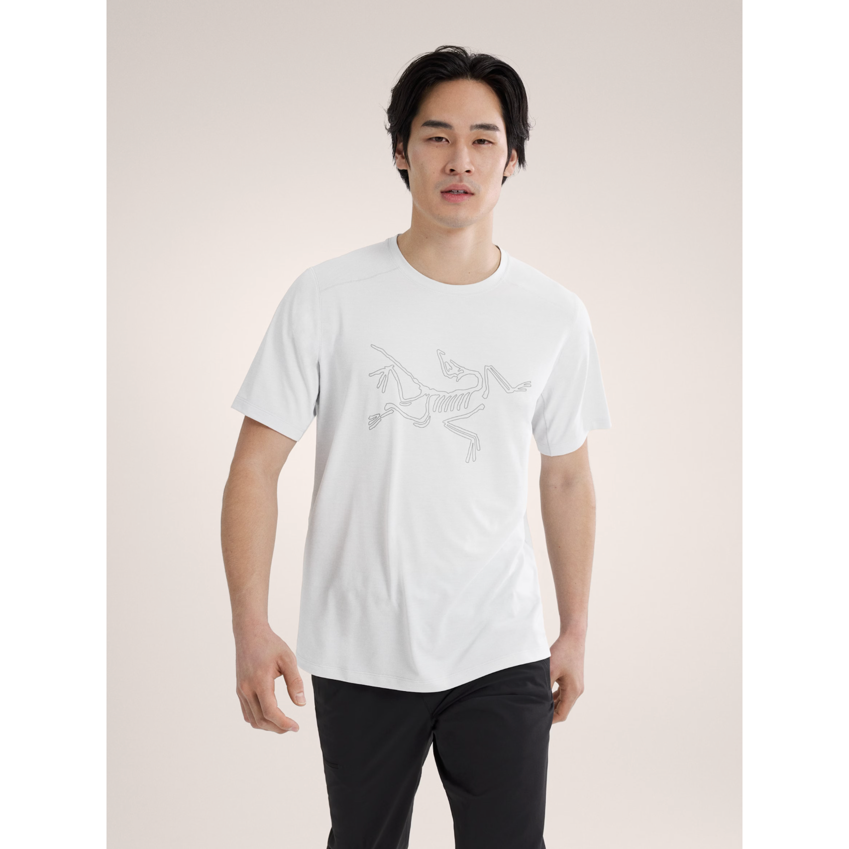 Arc'teryx Men's Cormac Short Sleeve Logo T-Shirt - Moisture Wicking & Breathable Activewear for Hiking, Running & Outdoor Adventures