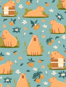 Cute Capybara
