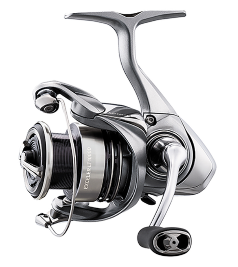 Daiwa Exceler LT 3000D Spinning Reel - Lightweight Saltwater Fishing Reel with Smooth Drag System for Surf, Pier, and Offshore Fishing