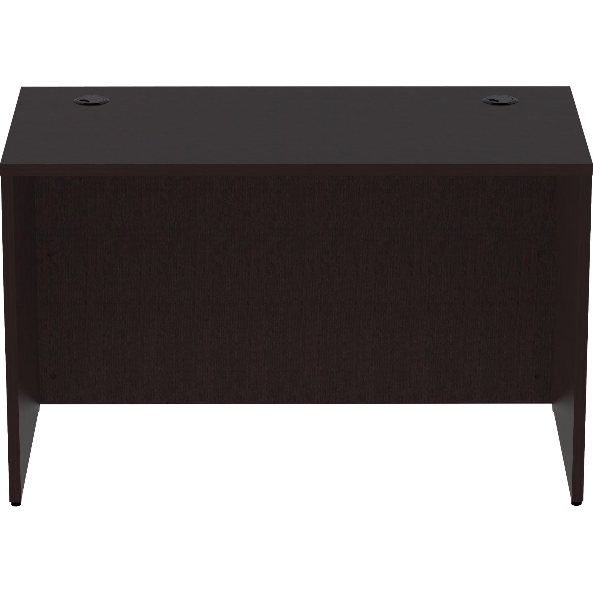 Lorell Essentials Espresso Desk Shell - Home & Office Workspace