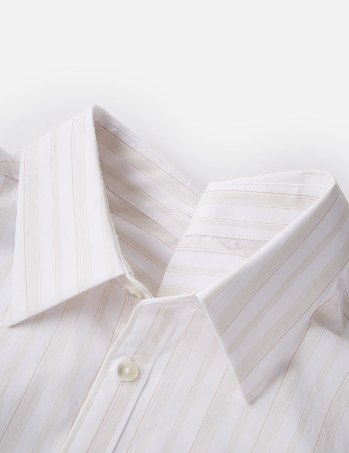 Stylish Drape Collar Pinstripe Dress Shirt for Men - Formal & Business Attire - Perfect for Office, Weddings & Special Occasions