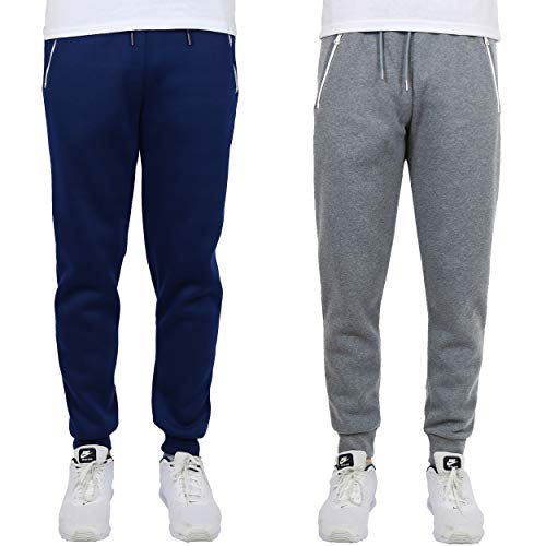 Navy & Heather Grey