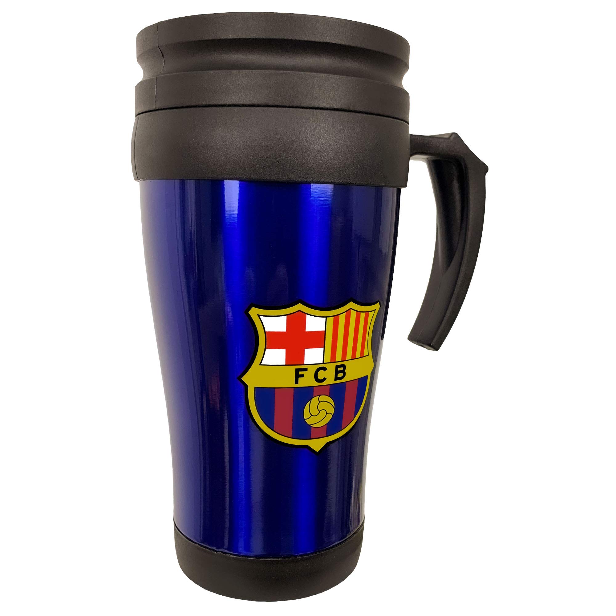 Alusport BCN Stainless Steel Insulated Travel Mug for Men - Keeps Drinks Hot or Cold for Hours - Perfect for Commuting, Camping & Outdoor Adventures