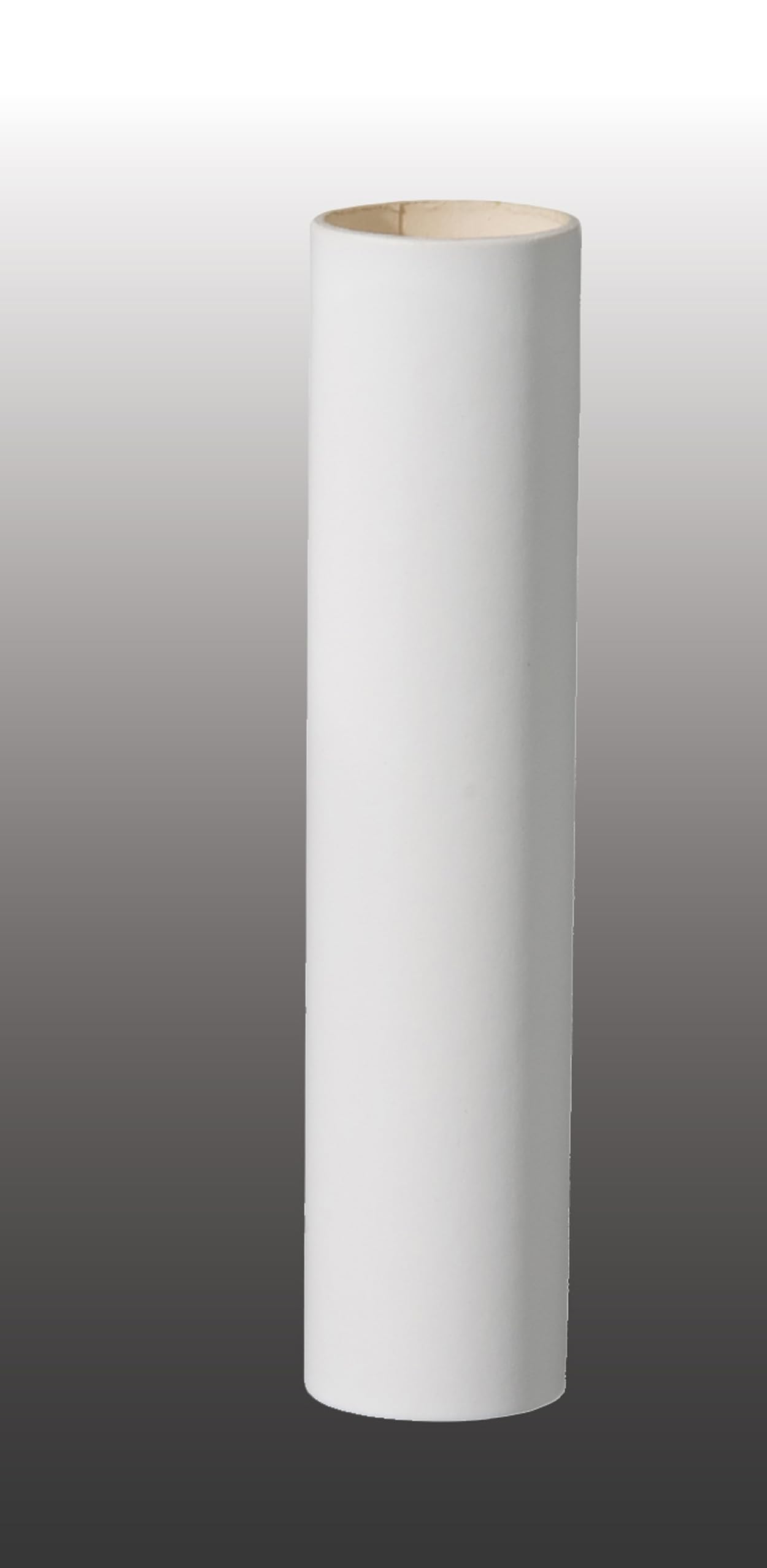 B&P Lamp® 8 Inch Smooth Flat White Paper Candelabra Candle Covers - Elegant Candle Shades for Weddings, Parties & Home Decor