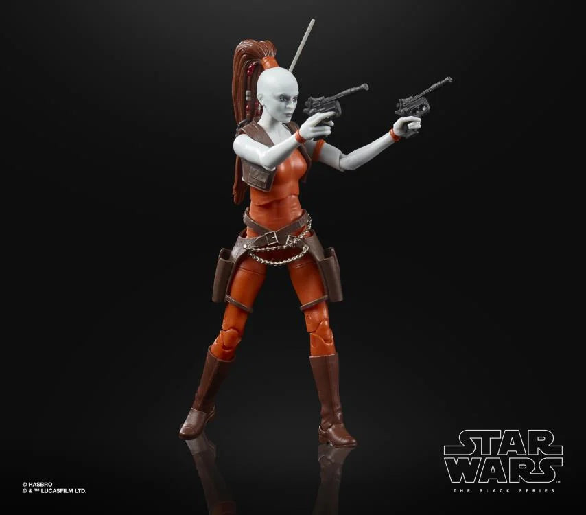 Star Wars The Black Series Aurra Sing Action Figure - The Clone Wars Collectible Toy for Fans & Display