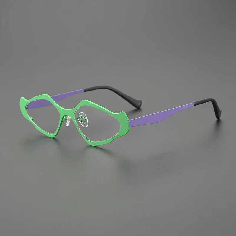Karen Cat Eye Titanium Glasses Frame - Lightweight & Durable Eyewear for Women | Perfect for Fashion, Office & Everyday Wear