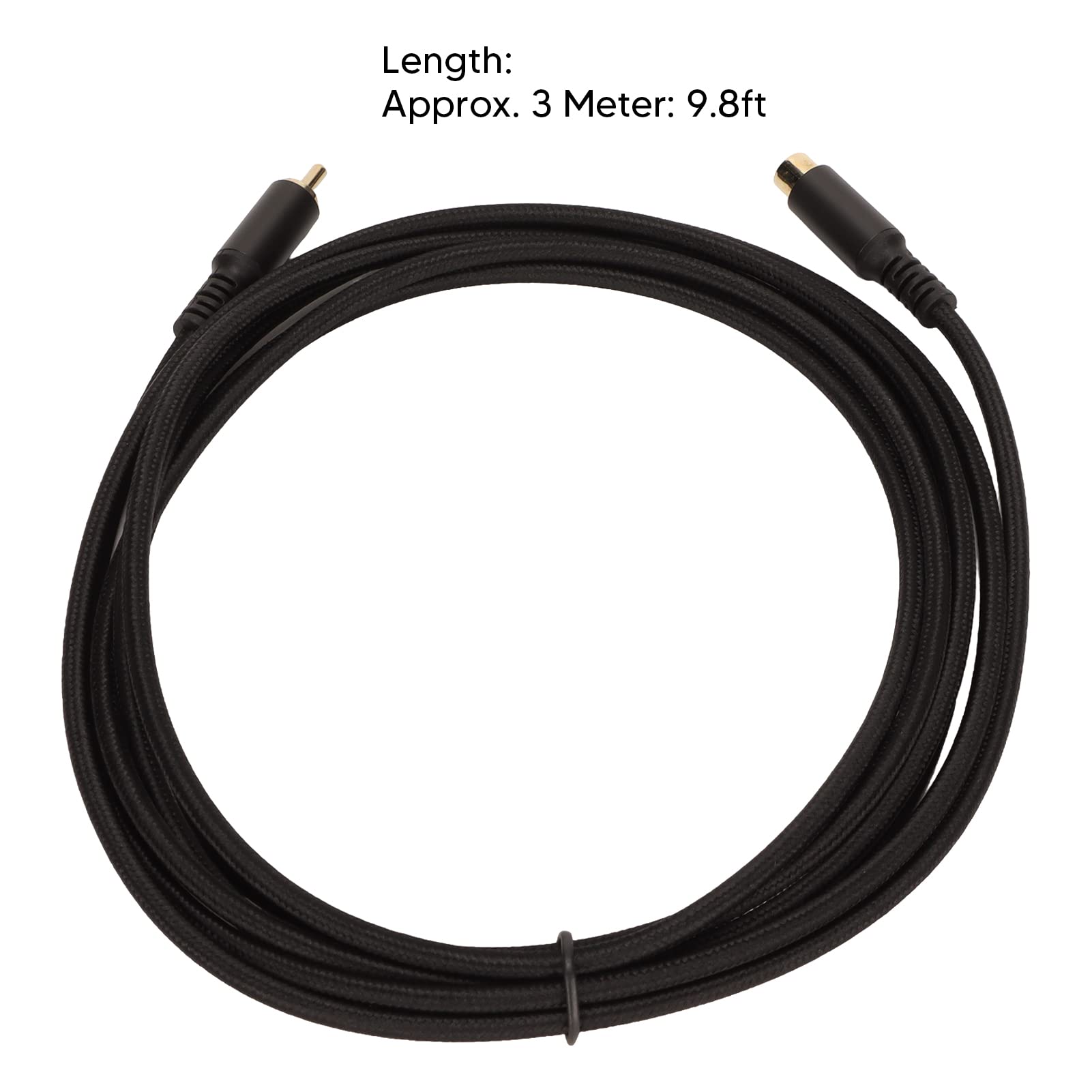 25ft Male to Female HDMI Extension Cable - High Speed 4K HDTV, DVD Player, Gaming Console Connector - Gold Plated No Signal Loss for DVR, TV Box, Subwoofer, Home Theater & Office Setup
