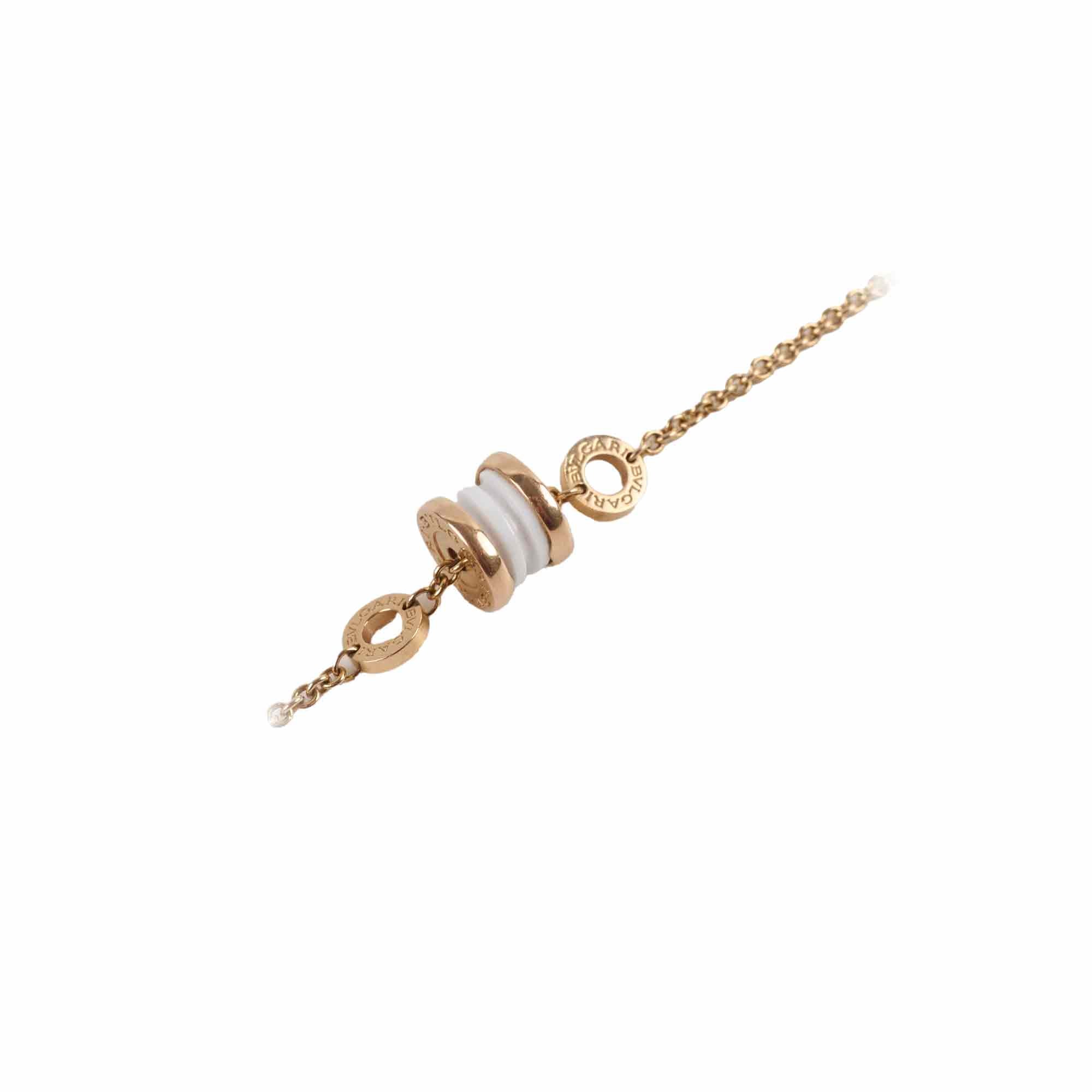 Bulgari B.Zero1 Rose Gold & Ceramic Bracelet for Women - Luxury Italian Jewelry Gift for Anniversary, Birthday & Special Occasions