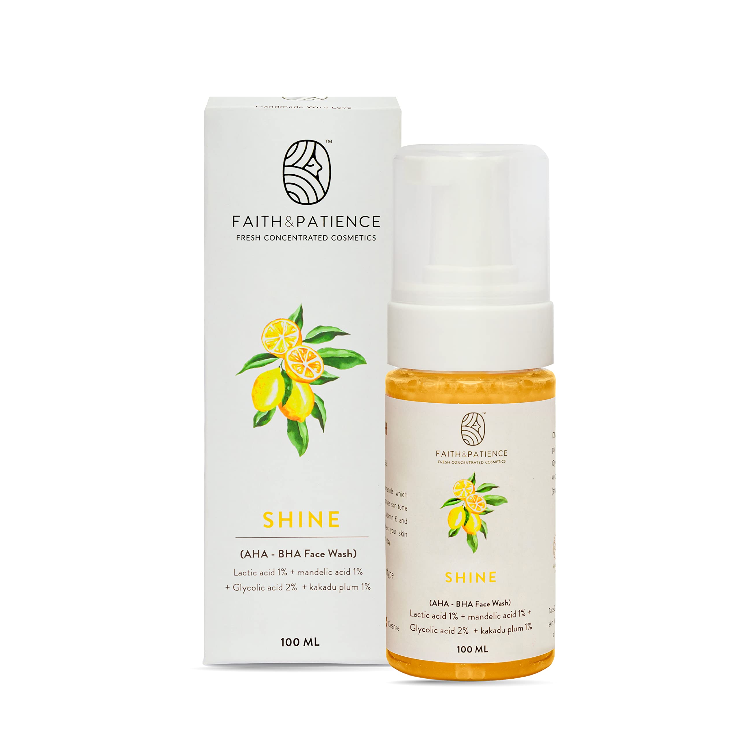 Shine Foaming Face Wash - Gentle Cleanser for Oily & Acne-Prone Skin | Deep Pore Cleansing & Oil Control | Perfect for Morning & Night Skincare Routine