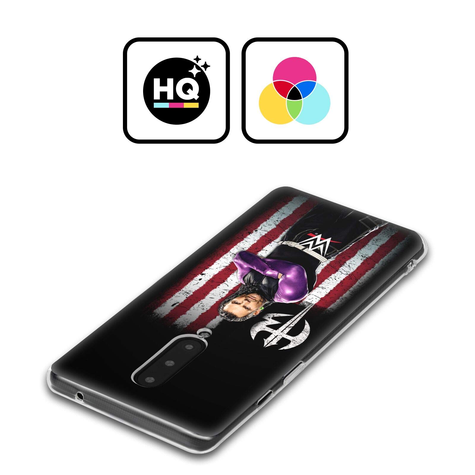 WWE Jeff Hardy Soft Gel Case for Google Pixel 6a - American Flag Design for Wrestling Fans