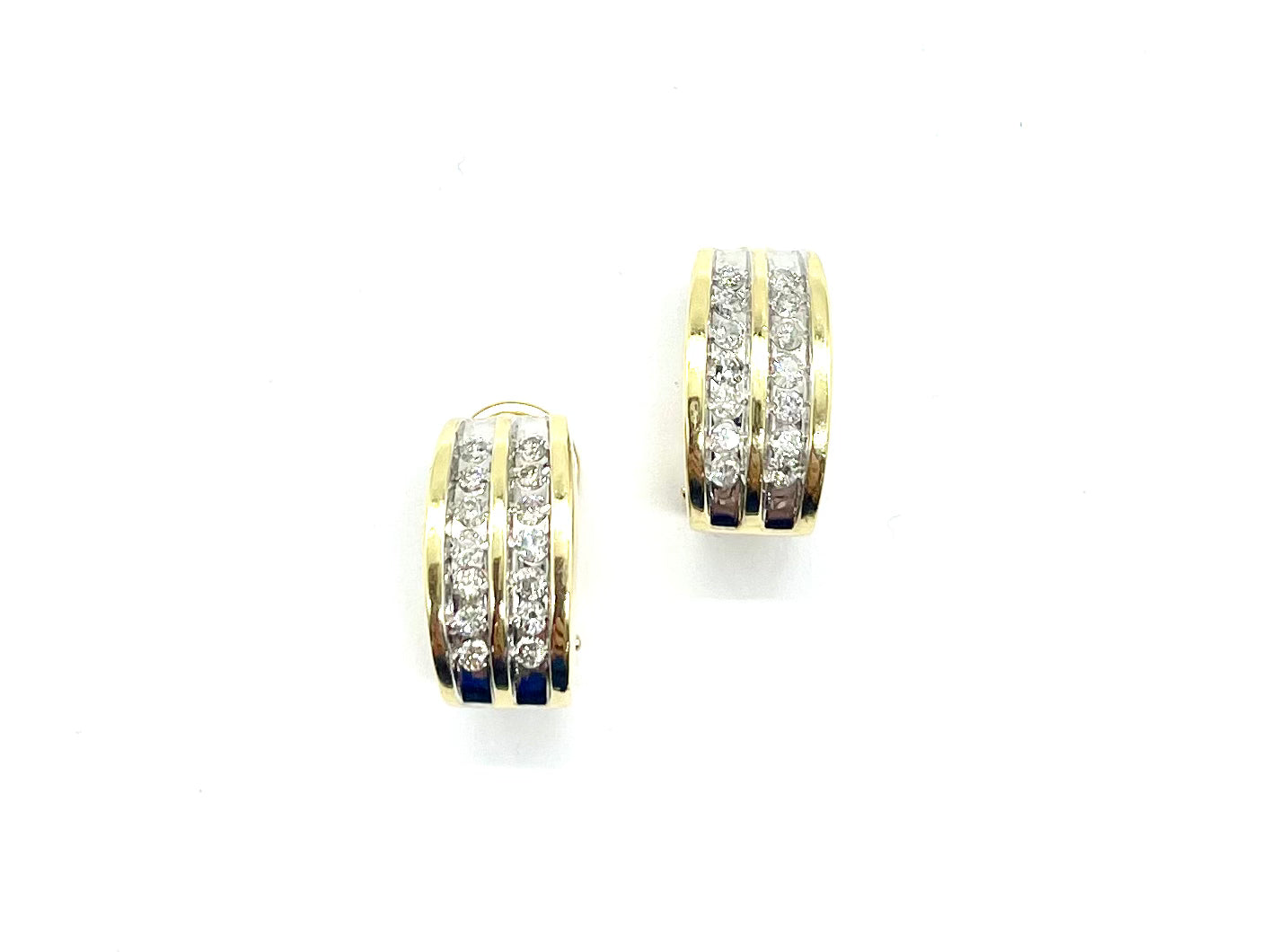 Clip On Diamond Earrings for Women - Hypoallergenic Cubic Zirconia Studs - Perfect for Weddings, Parties & Special Occasions