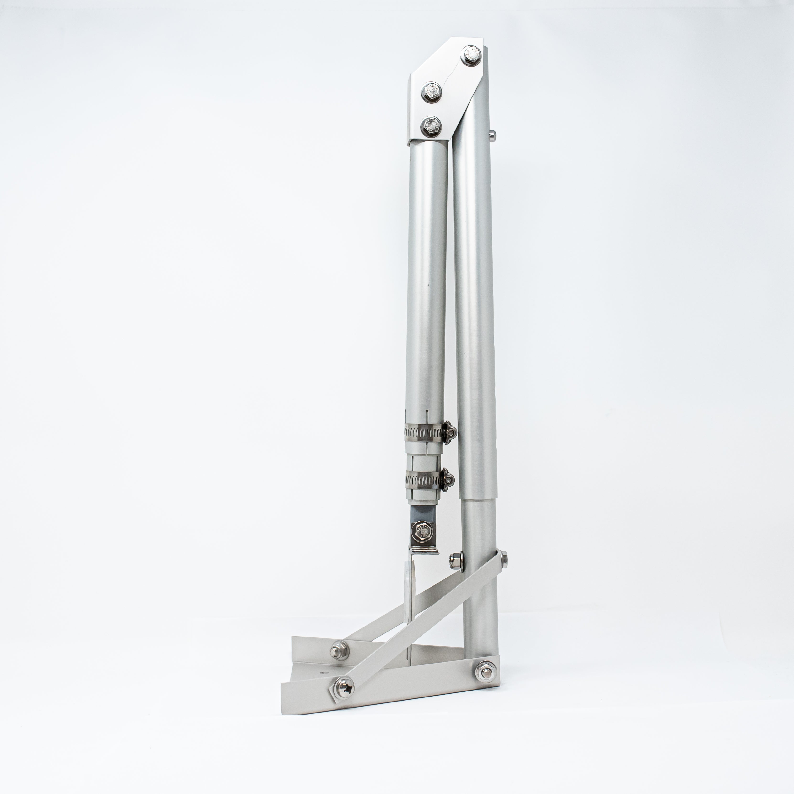 Stainless Steel Floor Mount Bracket for Ultrasonic Sensors - Secure & Durable Installation for Industrial Automation & Robotics