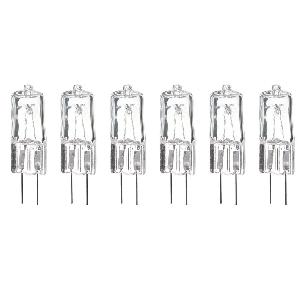 6-Piece Halogen Bulb Replacement Set for Electric Fragrance Diffuser & Oil Warmer Lamp - 120V 35W - Perfect for Aromatherapy, Home Spa, and Relaxation