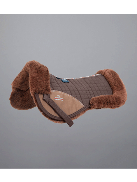 Premium Merino Wool Half Pad for Horses - Comfortable & Breathable Riding Gear for Dressage & Jumping | Premier Equine