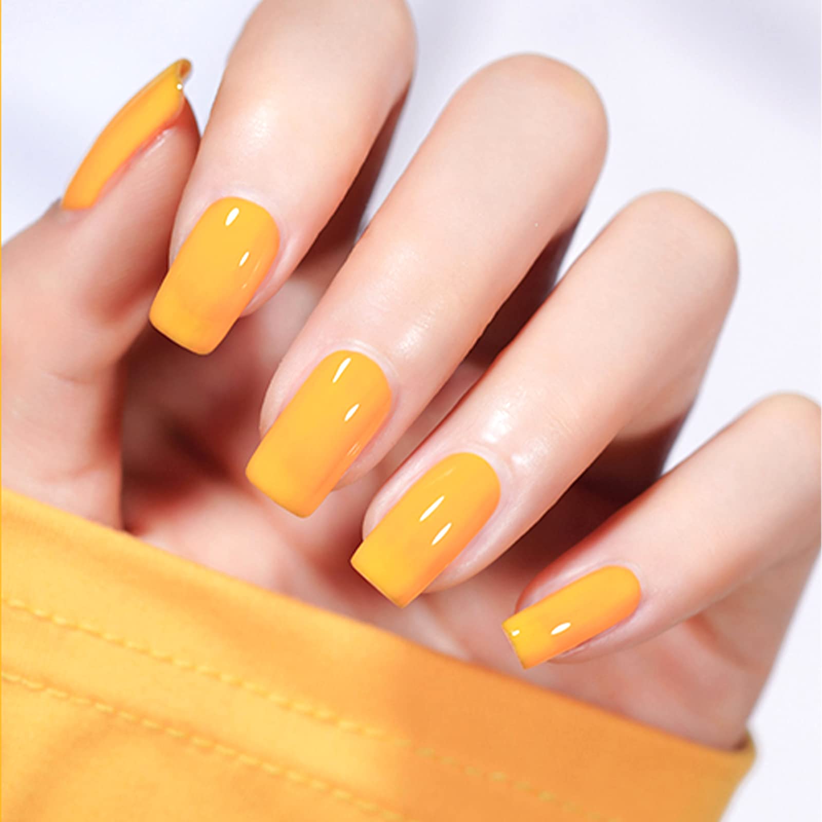 VENALISA 15ml Pastel Yellow Gel Nail Polish - Soak Off UV LED Nail Gel, Pale Neon Yellow Manicure Kit for Salon & DIY at Home (0.53oz) - Perfect for Spring Nails, Bridal Looks & Everyday Wear