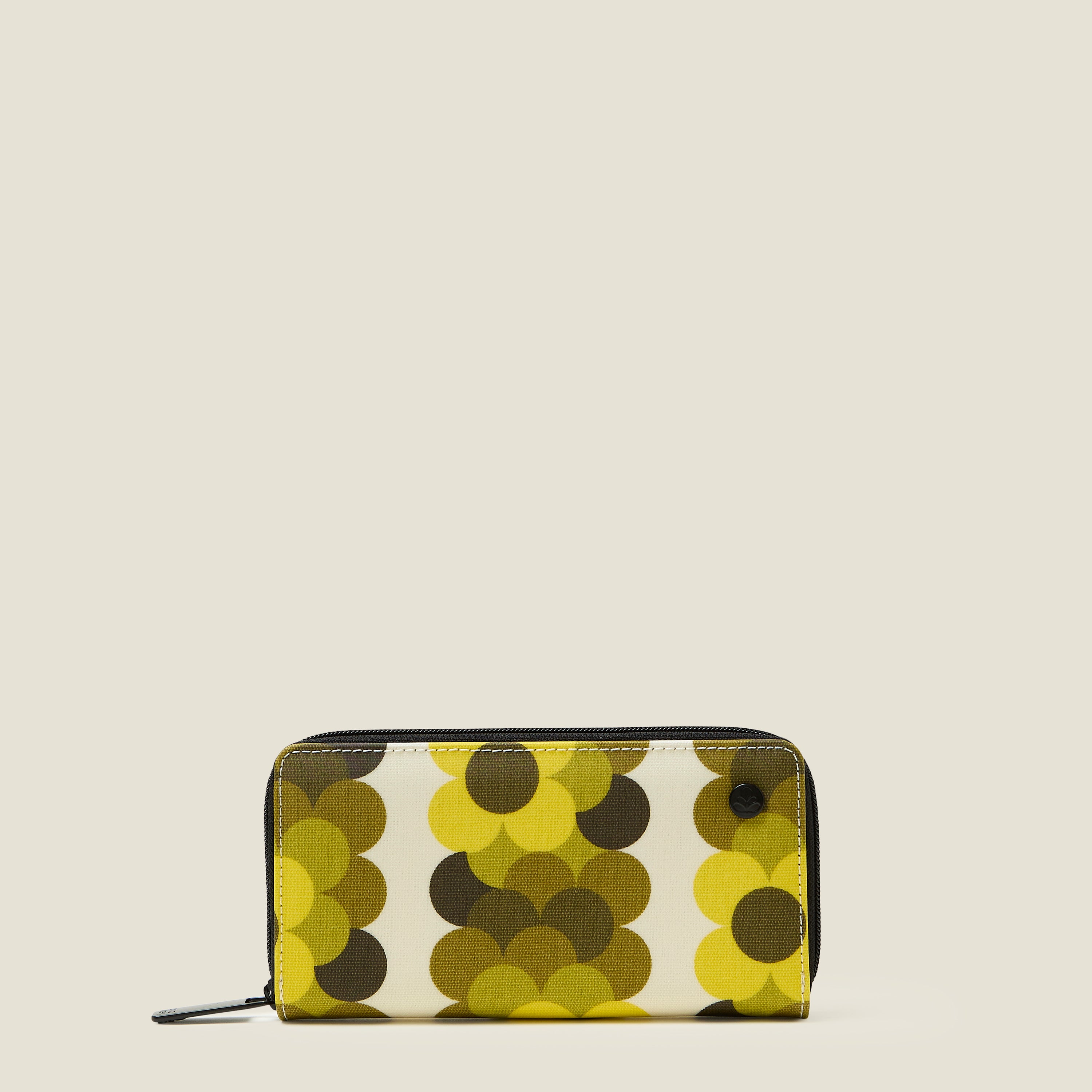 Forget Me Not Wallet - Vintage Floral Design in Yellow | Perfect for Everyday Use & Gift Giving