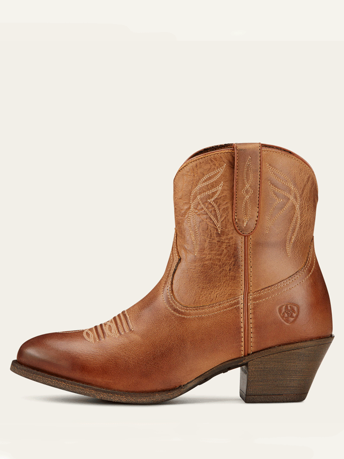 Ariat Women's Darlin Western Boots - Burnt Sugar Copper Color, Comfortable Cowgirl Boots for Country Dancing, Rodeo & Western Fashion