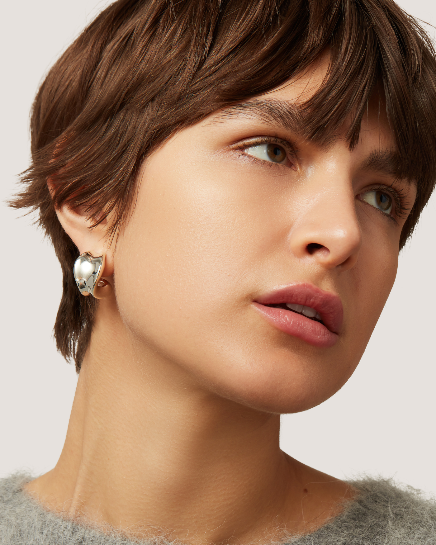 Chunky Doune Hoops - Trendy Gold-Plated Statement Earrings for Women | Perfect for Parties, Weddings & Everyday Wear