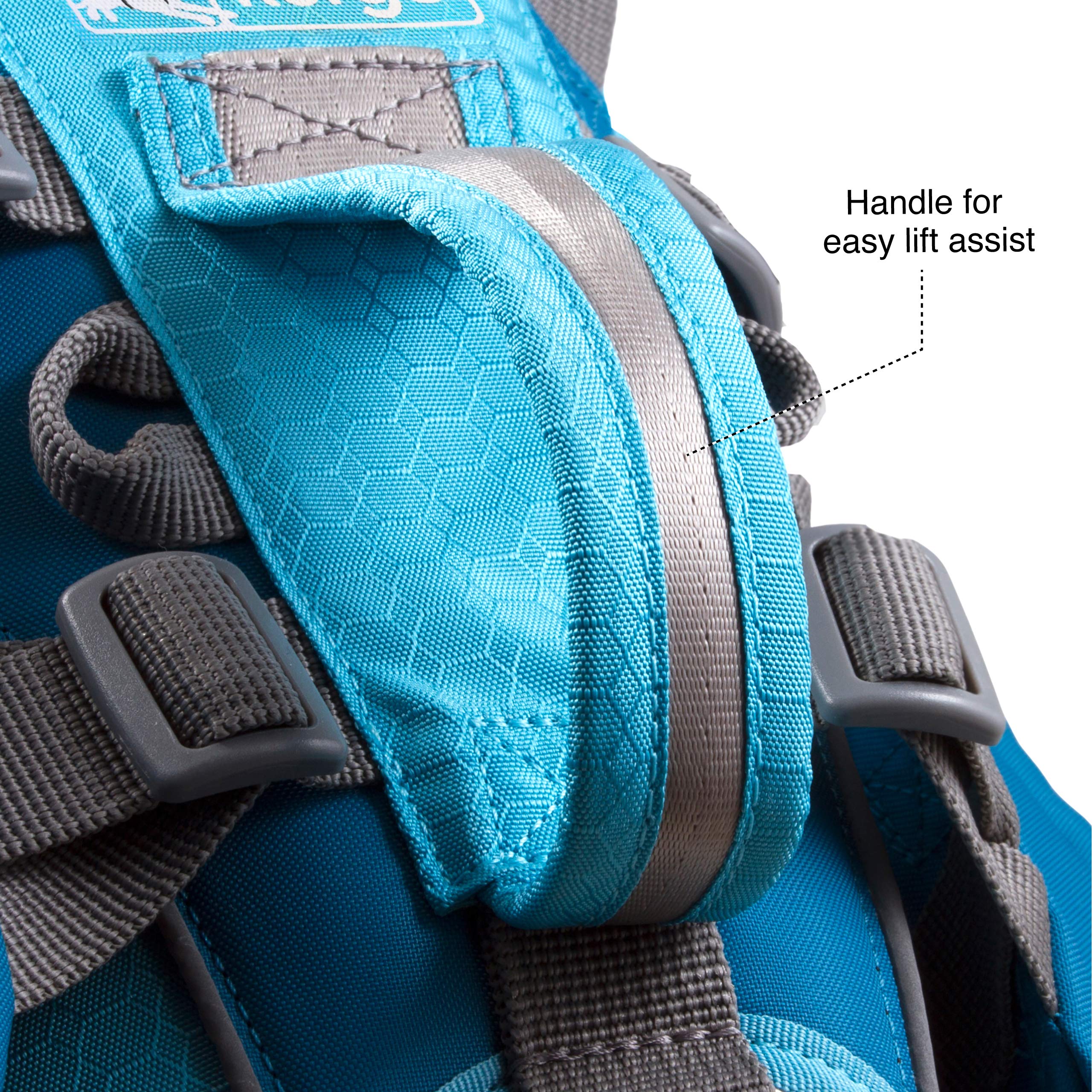 Kurgo Dog Saddlebag Backpack - Adjustable Hiking Pack for Medium & Large Dogs | Lightweight Pet Travel Vest Harness with Reflective Strips | Perfect for Camping, Hiking & Outdoor Adventures