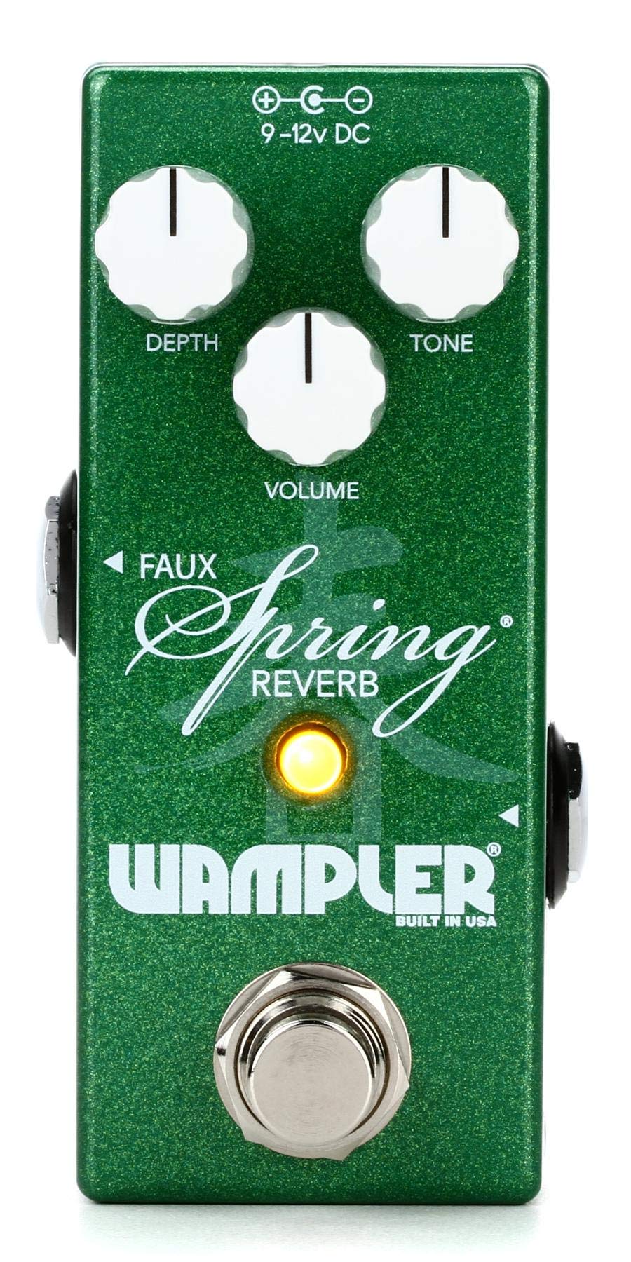 Wampler Mini Faux Spring Reverb Guitar Effects Pedal - Vintage Spring Reverb Tone for Electric Guitar - Perfect for Studio Recording & Live Performances