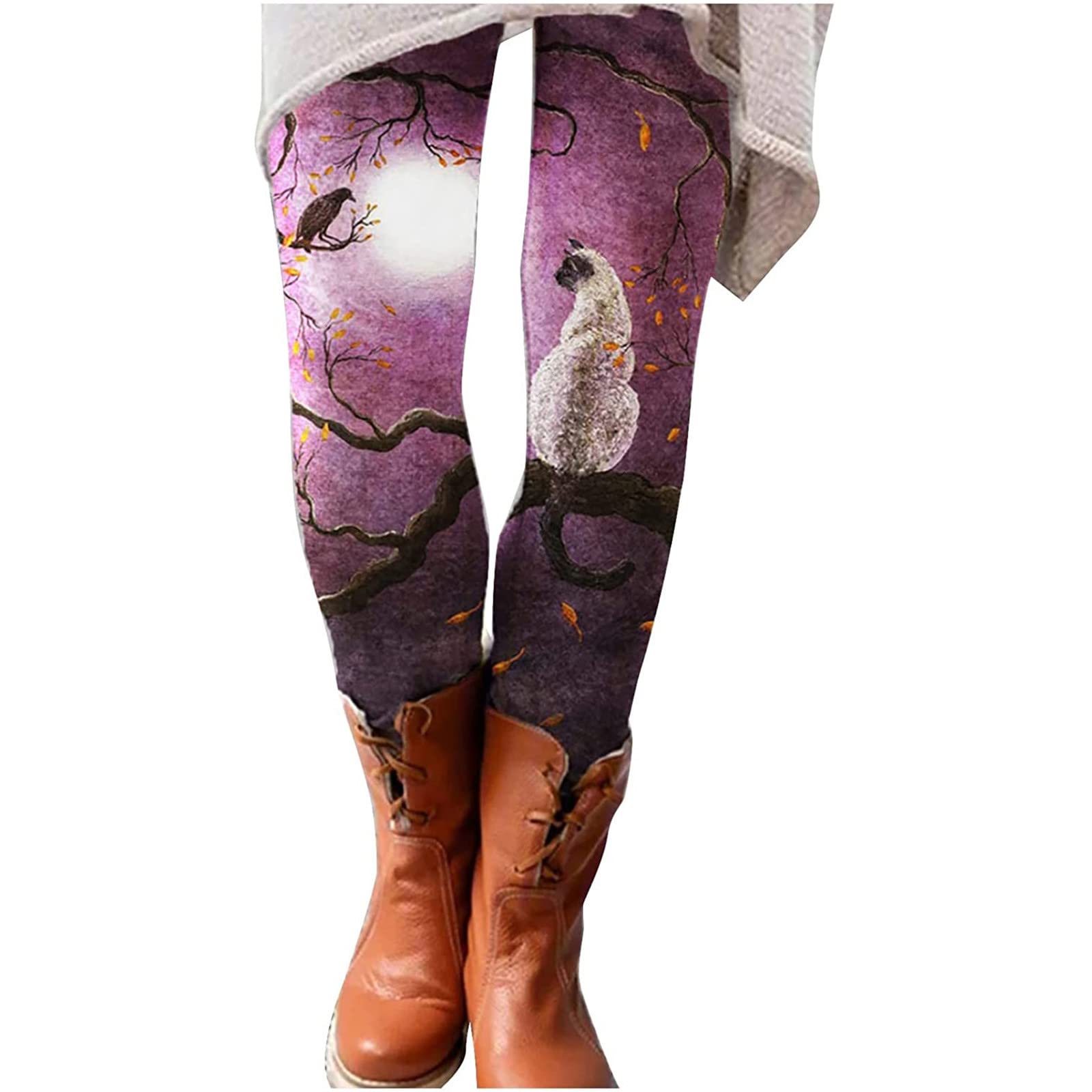 Trendy High Waisted Graphic Pantyhose for Women - Summer & Fall Casual Stockings with High Leg Cut | Perfect for Daily Wear, Office Outfits and Fashionable Street Style