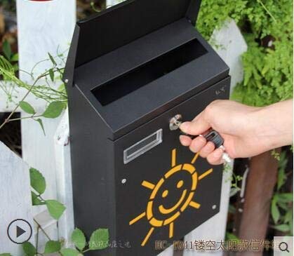 Creative Small Villa Suggestion Box - Outdoor Wall Mounted Mailbox for Letters & Post - Perfect for Gardens, Porches, and Entryways
