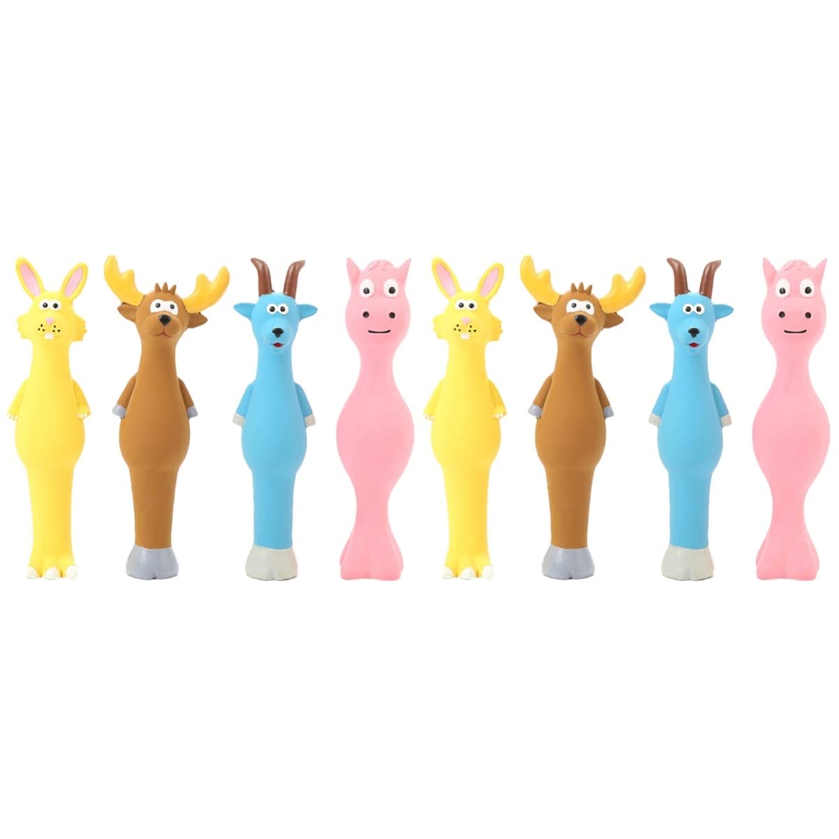 Balacoo 8 Pack Puppy Teething Toys for Small Dogs – Durable Chew Toys for Puppy Teething Relief & Dental Health – Interactive Pet Sound Chewers for Boredom & Anxiety Relief – Perfect for Puppy Training & Playtime