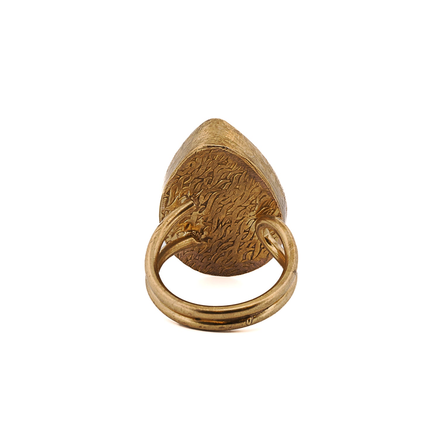 Elegant Pink Gemstone Gold Pear Ring for Women – Perfect for Weddings, Anniversaries & Special Occasions