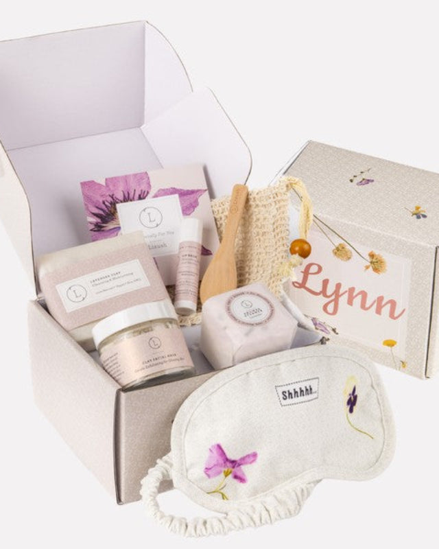 Lavender Spa Gift Set for Women - Relaxing Aromatherapy Bath & Body Care Set - Made in USA - Perfect for Self-Care, Birthday Gifts & Stress Relief