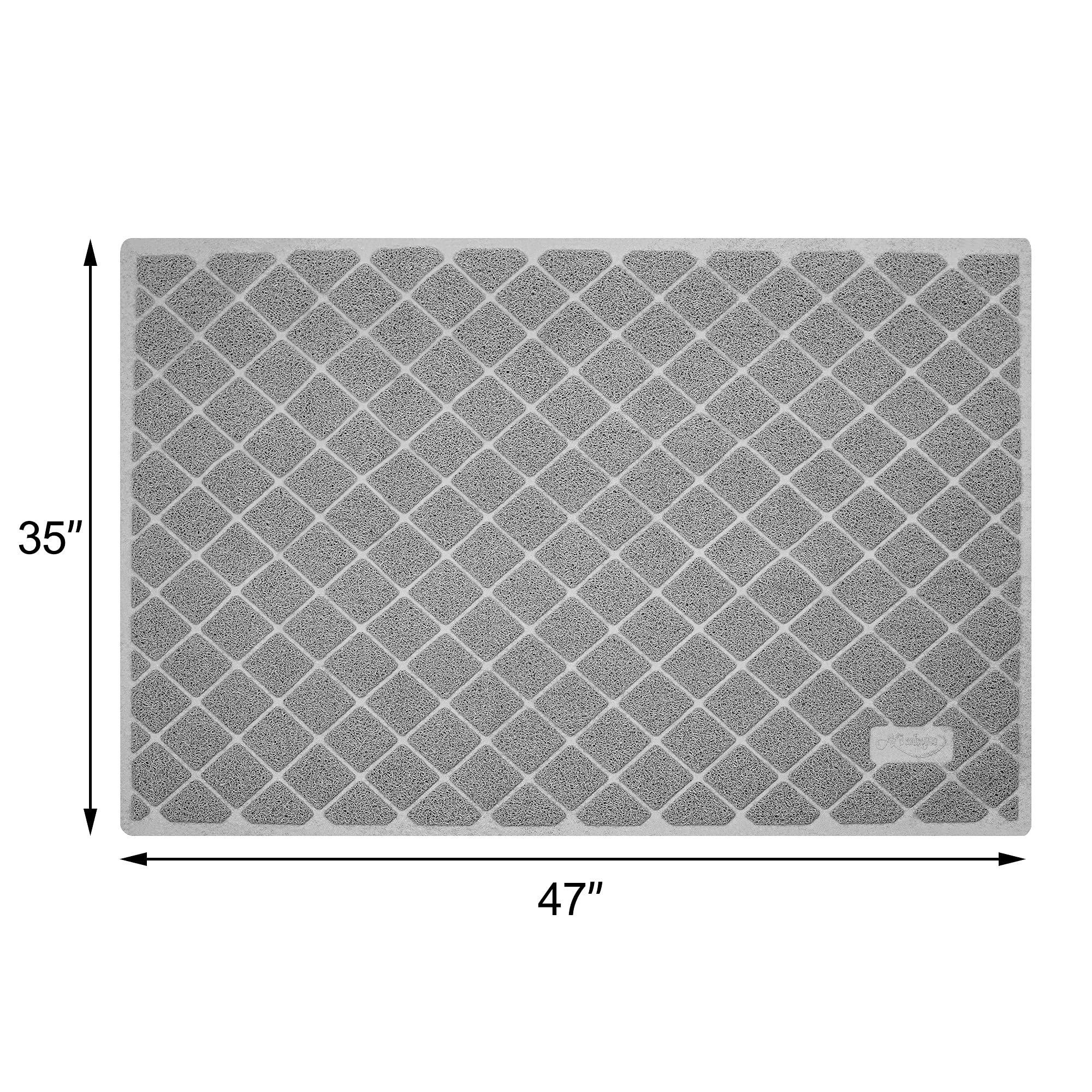 Premium Cat Litter Mat for Large Litter Boxes - 47