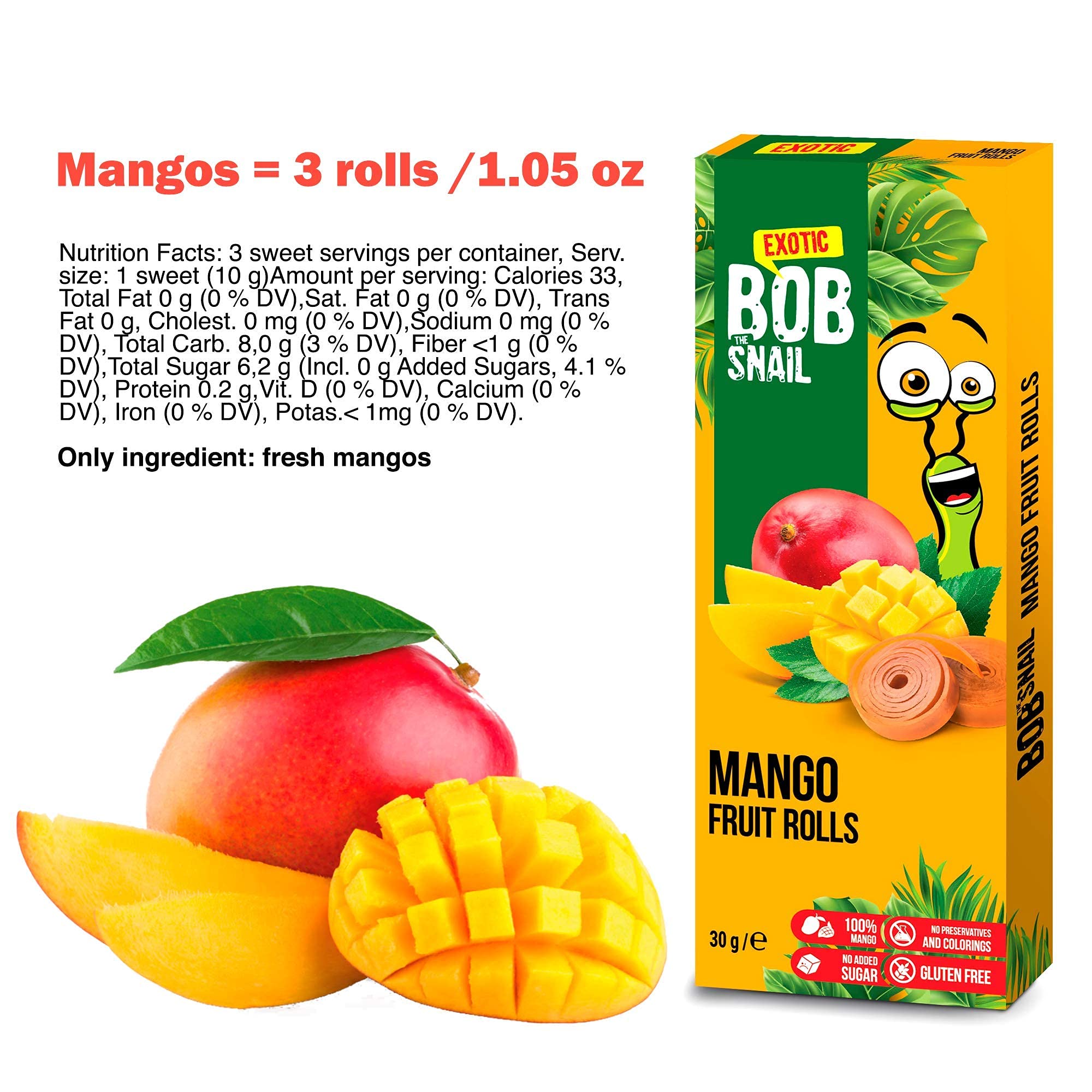 Healthy Fruit Snacks for Adults & Kids - BOB SNAIL All-Natural Dried Fruit Mix | Perfect for School Lunches, Office Snacks & On-the-Go Energy Boost