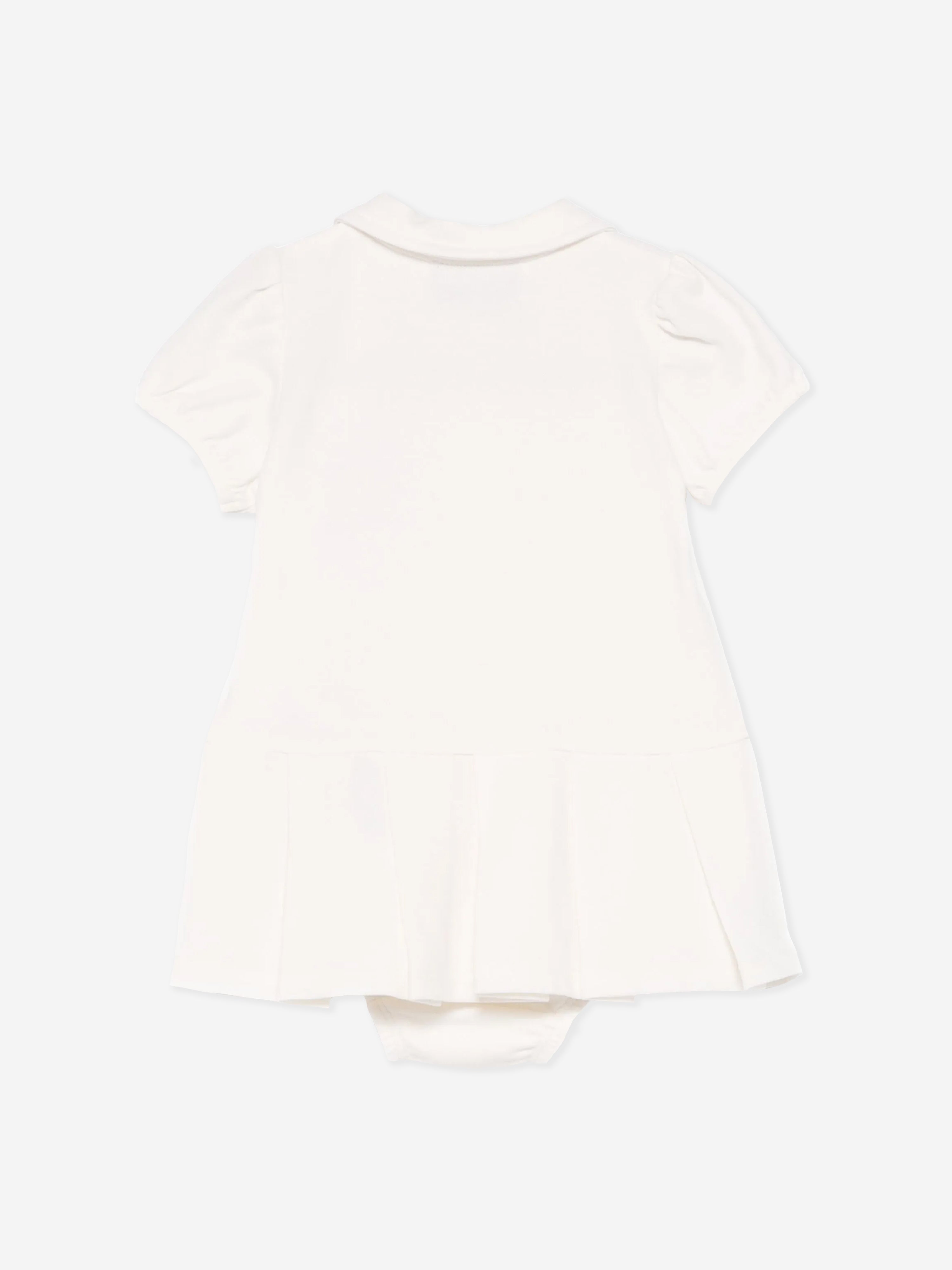 Adorable Ivory Baby Girls Dress and Knickers Set - Soft Cotton Outfit for Newborns, Infants & Toddlers - Perfect for Photoshoots, Birthday Parties & Special Occasions