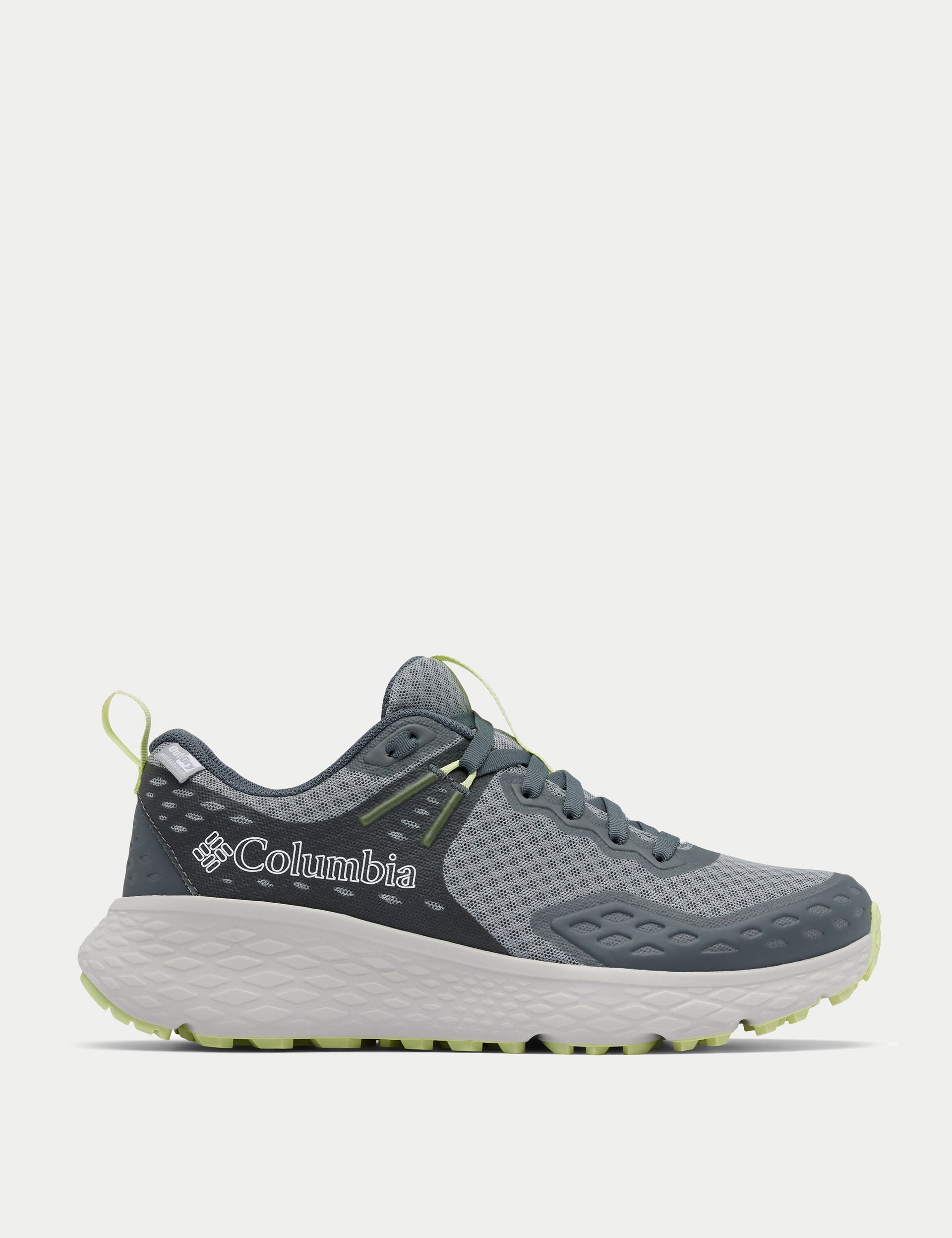 Konos TRS II OutDry Waterproof Hiking Shoes for Men & Women - Lightweight Trail Running Shoes with Superior Traction - Monument/Spring Yellow - Perfect for Outdoor Adventures & Mountain Trekking