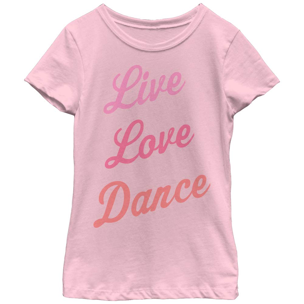 Girl's Chin UP Dance Your Heart Out T-Shirt | Cute Motivational Dance Tee for Kids | Perfect for Dance Classes, Recitals & Inspirational Outfits