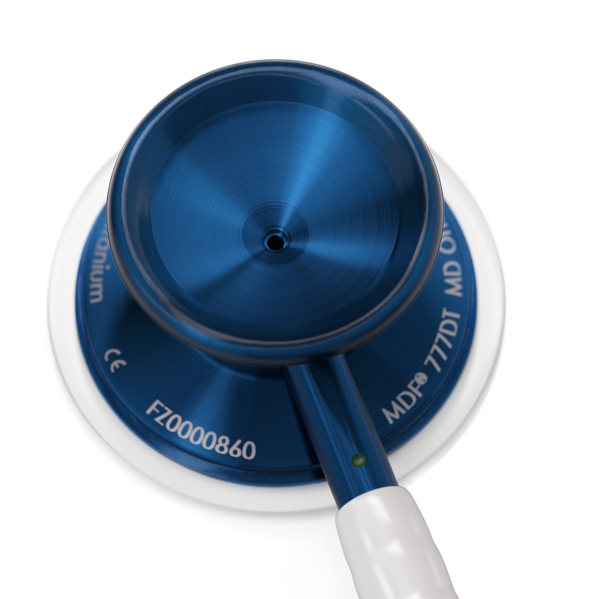 MD One® Epoch® Titanium Adult Stethoscope - Premium White/Capridium Finish for Medical Professionals - Ideal for Doctors, Nurses & Healthcare Workers in Hospitals & Clinics