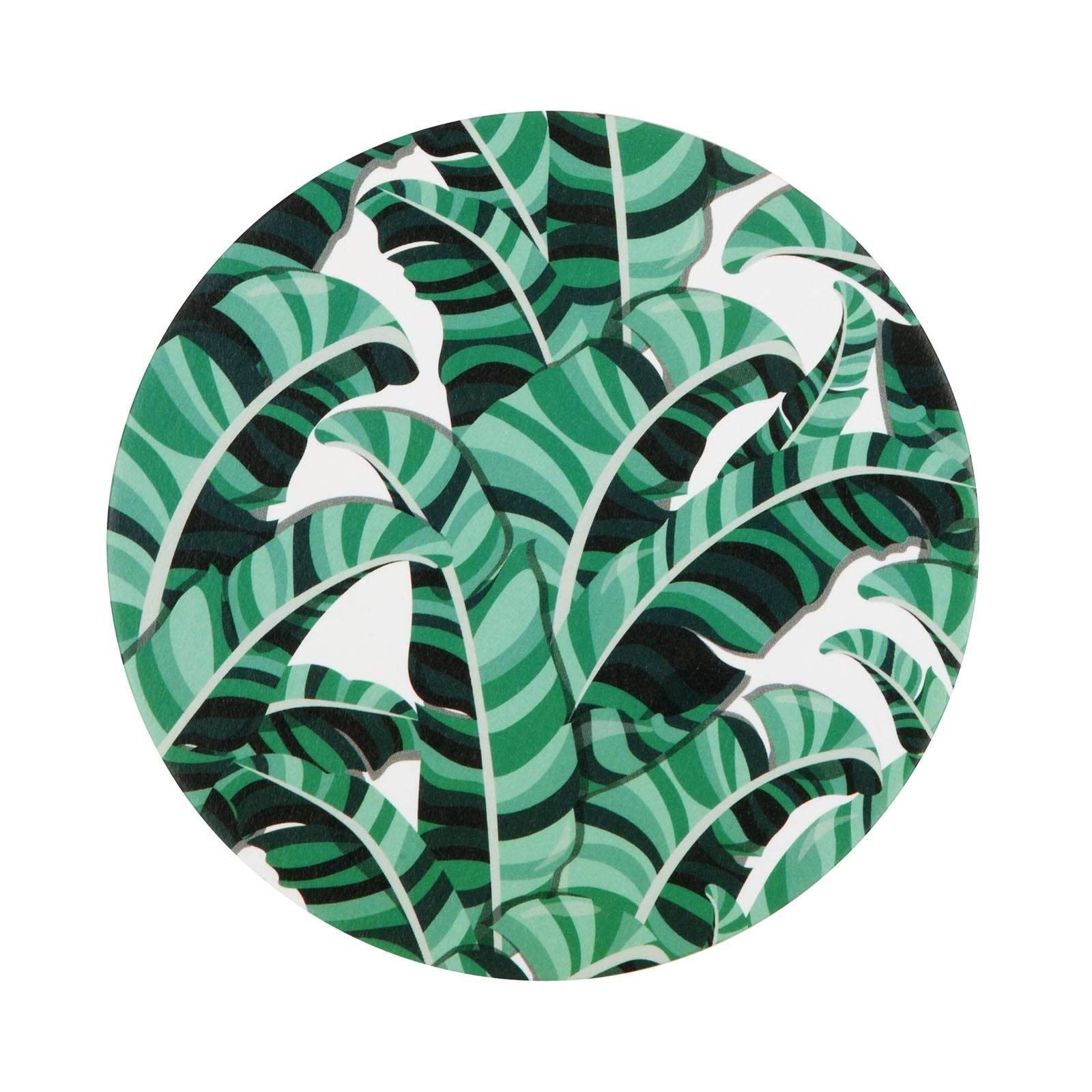 SunnyLife Tropical Reversible Coasters Set of 16 - Colorful Drink Coasters for Cocktails, Iced Coffee & Summer Parties - Perfect for Beach House, Poolside & Outdoor Entertaining