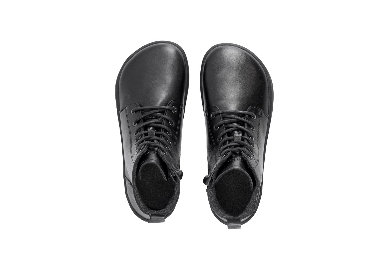 Be Lenka Atlas Winter Barefoot Boots - All Black | Waterproof & Insulated for Hiking, Snow & Cold Weather Outdoor Activities