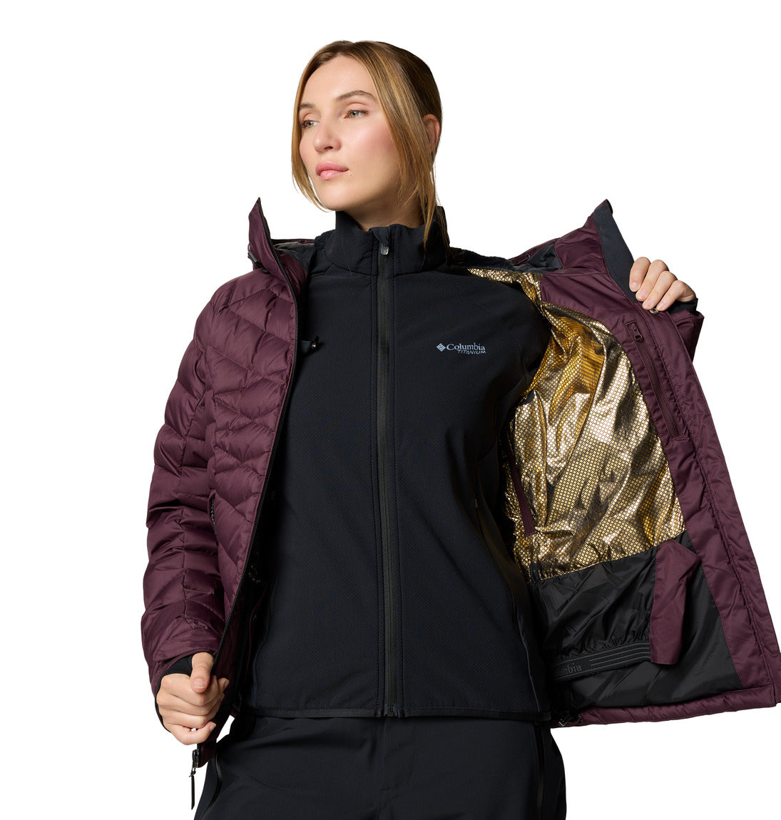 Columbia Roaring Fork™ II Down Jacket for Women - Lightweight Warm Winter Coat with Water-Resistant Shell - Perfect for Hiking, Skiing & Outdoor Adventures
