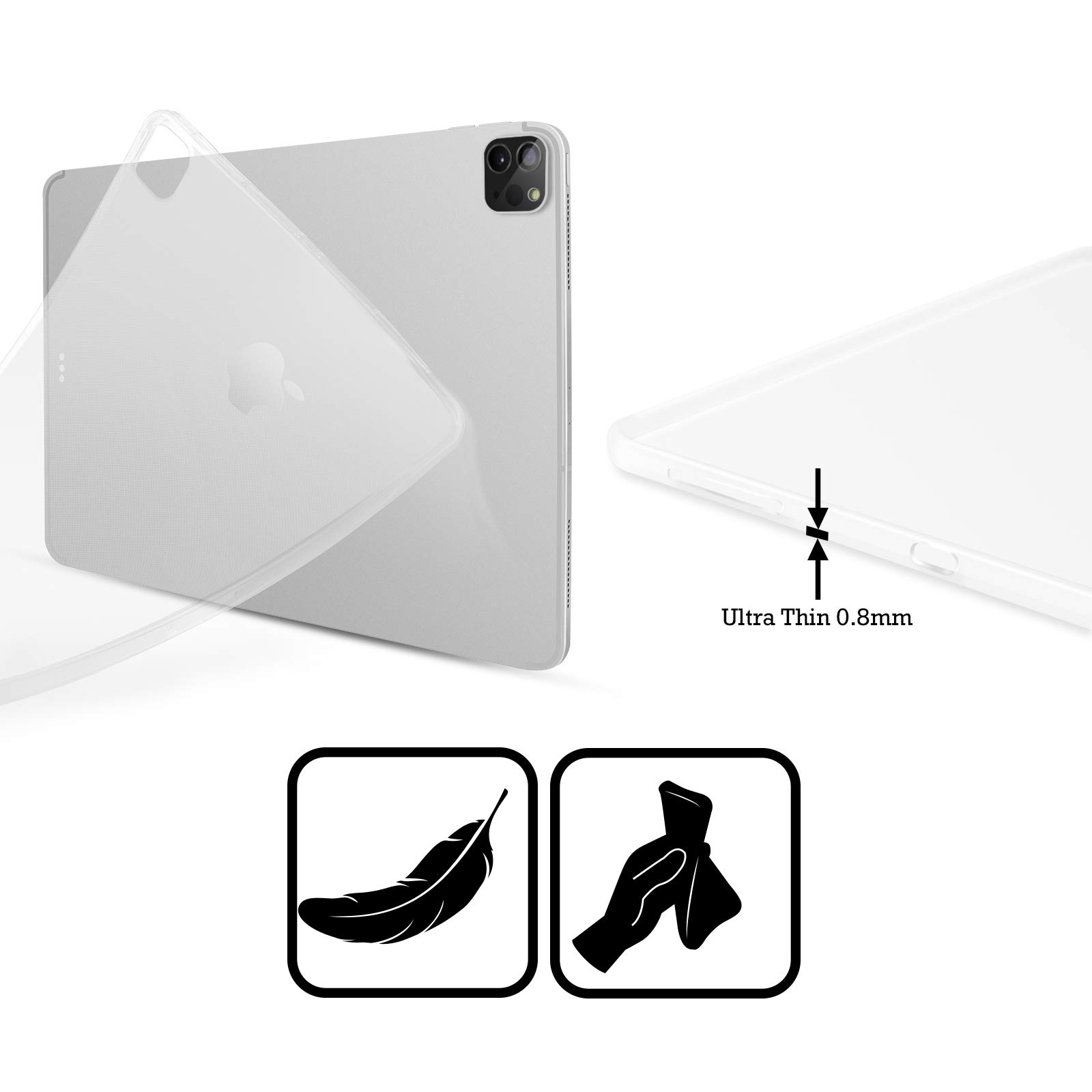 Head Case Designs Officially Licensed Outlander Claire & Jamie Kiss Portraits Soft Gel Case for Samsung Galaxy Tab S8 Ultra - Perfect for Fans, Travel & Show-Themed Protection